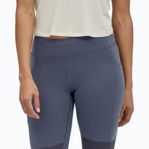 Női futó leggings Patagonia Pack Out Hike smordel blue