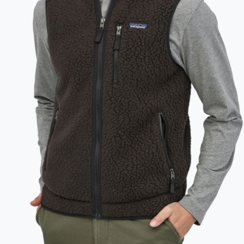 Férfi ujjatlan Patagonia Retro Pile Fleece black
