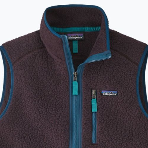 Férfi ujjatlan Patagonia Retro Pile Fleece obsidian plum
