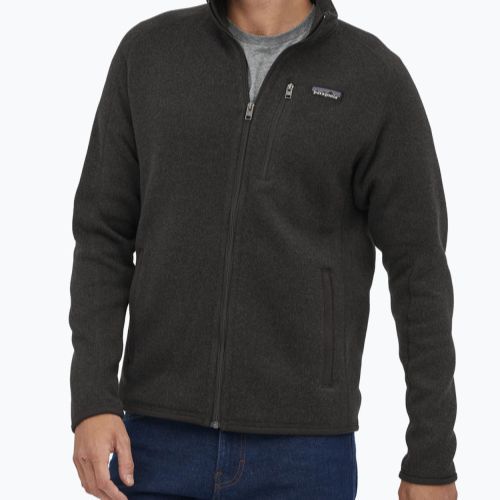 Férfi trekking pulóver Patagonia Better Sweater Fleece black