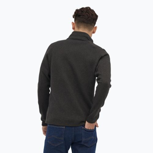 Férfi trekking pulóver Patagonia Better Sweater Fleece black