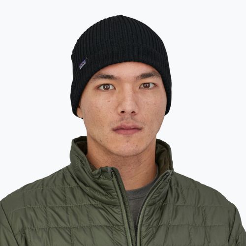 Téli sapka Patagonia Fishermans Rolled Beanie black