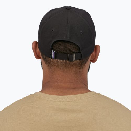 Baseball sapka Patagonia P-6 Logo Trucker black