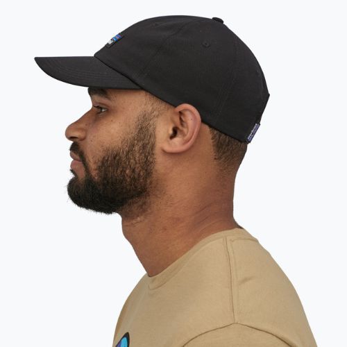 Baseball sapka Patagonia P-6 Logo Trucker black
