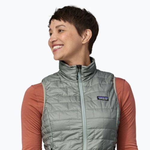 Női ujjatlan Patagonia Nano Puff sleet green