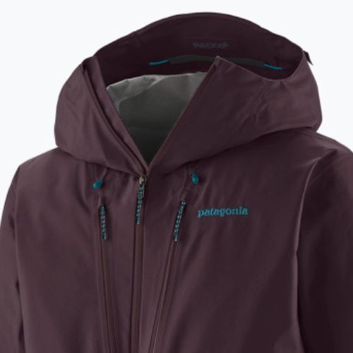 Férfi esőkabát Patagonia Triolet obsidian plum