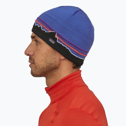 Téli sapka Patagonia Beanie classic fitz roy/andes blue