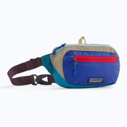ÖvtáskaPatagonia Ultralight Black Hole Mini Hip Pack 1 l patchwork/belay blue