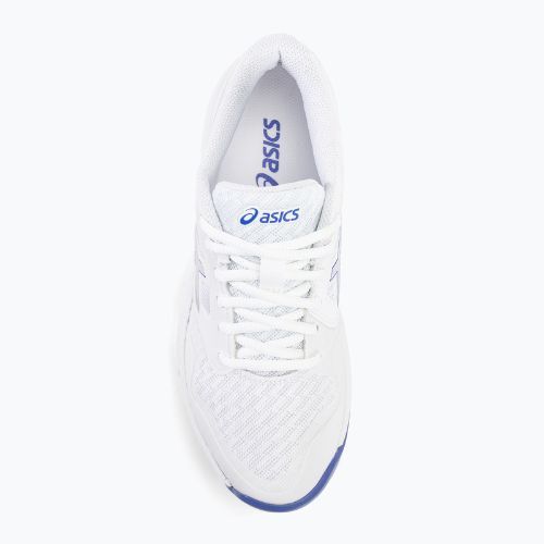 Női squash cipő ASICS Gel-Court Hunter 3 fehér/lila jelzés