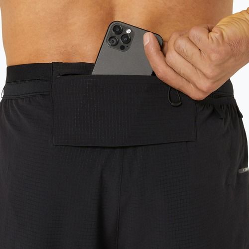 Férfi futó rövidnadrág ASICS Metarun 5IN performance black