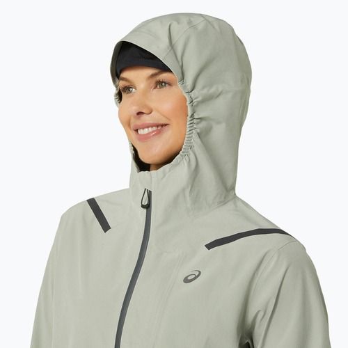 Női futódzseki ASICS Accelerate Waterproof 2.0 olive grey