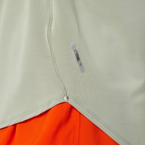 Női futópóló ASICS Road olive grey