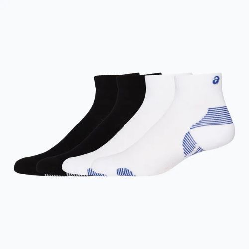 Futózokni ASICS Cushion Run Quarter 2 pary performance black/brilliant white