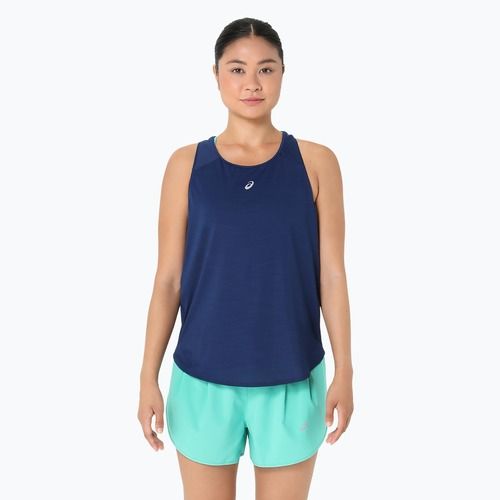 Női futófelső ASICS Road Tank kék expanse