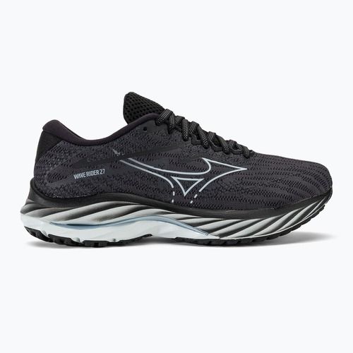 Női futócipő Mizuno Wave Rider 27 Width ebony/snowcrest/black