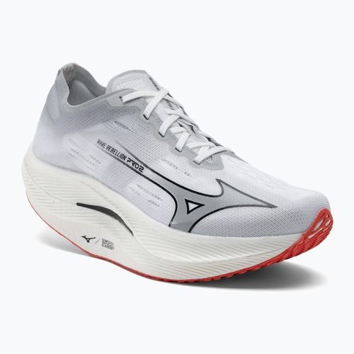 Férfi futócipő Mizuno Wave Rebellion Pro 2 white/harbor mist/cayenne
