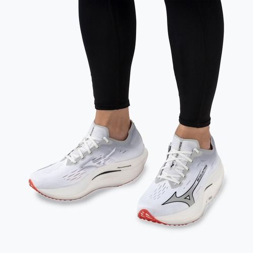 Férfi futócipő Mizuno Wave Rebellion Pro 2 white/harbor mist/cayenne