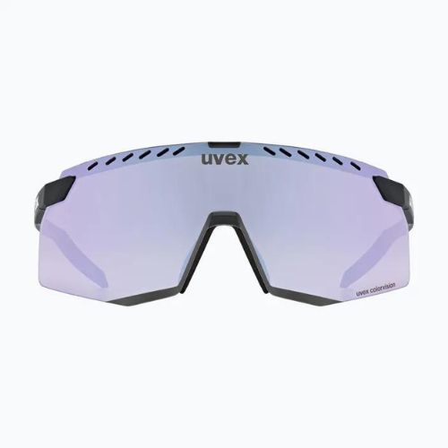 Napszemüveg UVEX Pace Stage CV black matt/pushy pink