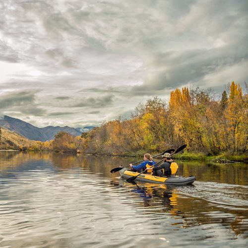 Advanced Elements Island Voyager sárga/szürke 2 személyes felfújható kajak