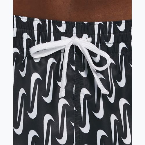 Férfi úszónadrág  Nike Swoosh Link 5" Volley black