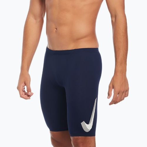 Férfi Jammer fürdőruha Nike Hydrastrong Jammer midnight navy