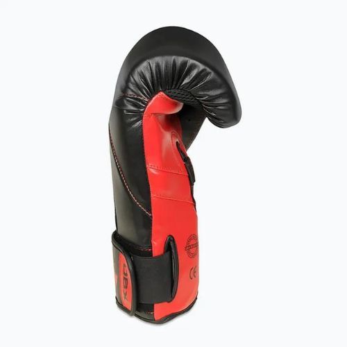 DBX BUSHIDO "Hammer - Red" Muay Thai bokszkesztyűk fekete/piros