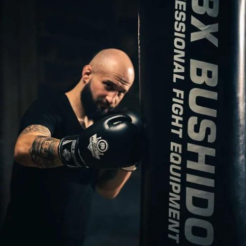 DBX BUSHIDO ARB-407 fekete/fehér bokszkesztyűk