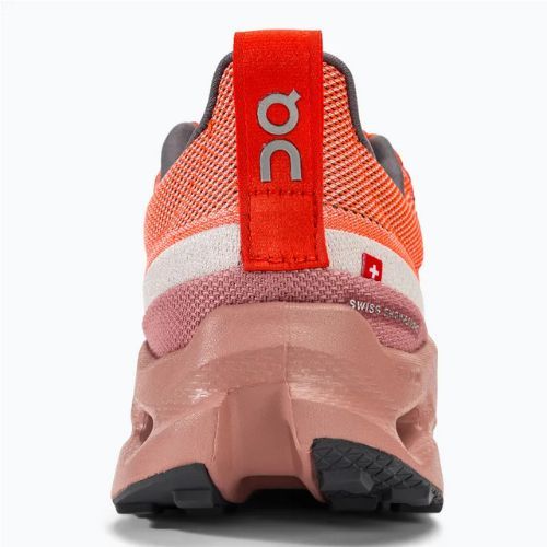 Női futócipő On Cloudsurfer Trail flame/dustrose
