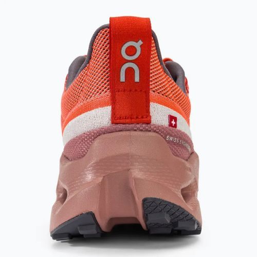 Női futócipő On Cloudsurfer Trail flame/dustrose