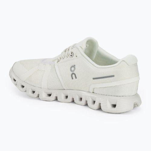 Női futócipő On Cloud 5 undyed-white/white