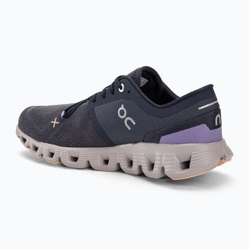Női futócipő On Cloud X 3 iron/fade