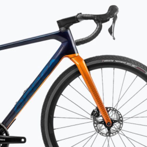 Orbea Terra M20 Team 2023 kék karbon/leo narancssárga gravel kerékpár