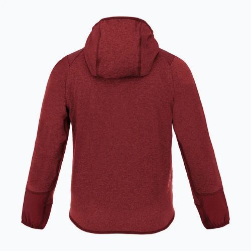 Gyerek trekking pulóver Salewa Agner Melange PL FZ Hoody syrah