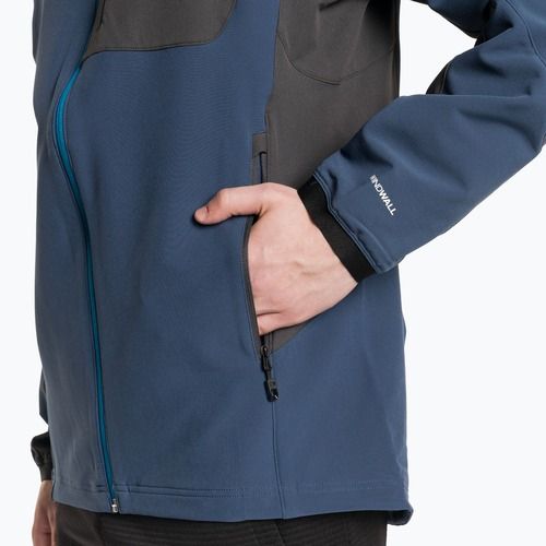 férfi softshell kabát The North Face AO Softshell Hoodie shady blue/asphalt grey