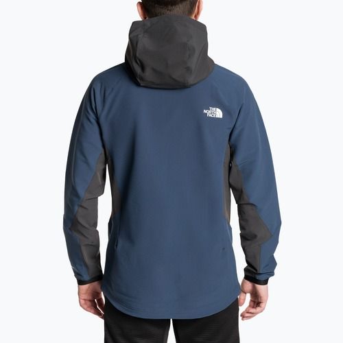 férfi softshell kabát The North Face AO Softshell Hoodie shady blue/asphalt grey