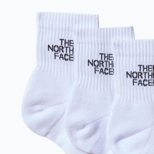 Trekking zokni The North Face Multi Sport Cush Quarter Sock 3 darab white