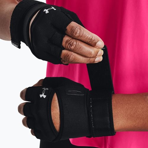 Női edzőkesztyű Under Armour M'S Weightlifting black/black/silver