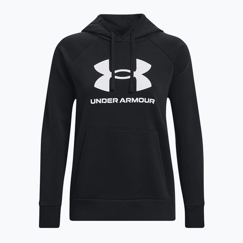 női pulóver Under Armour Rival Fleece Big Logo Hoody black/white