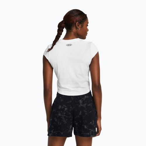 Női hosszú ujjú Under Armour Project Underground Cap fehér/fekete