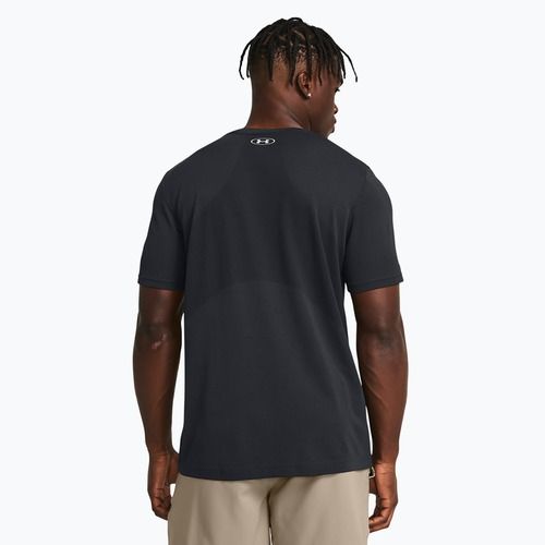 Férfi Under Armour Vanish Seamless póló fekete/mod szürke