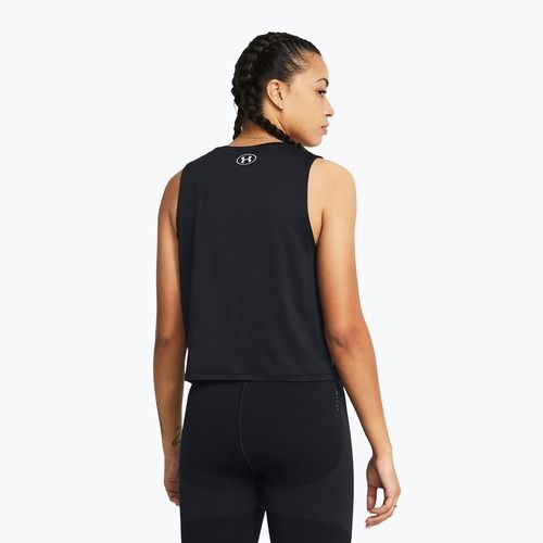 Under Armour Rush Energy Crop Tank fekete/fehér női edző felső