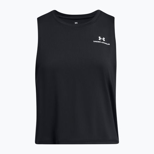 Under Armour Rush Energy Crop Tank fekete/fehér női edző felső