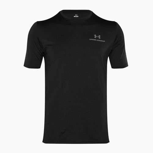 férfi edzőpóló Under Armour Rush Energy black/black
