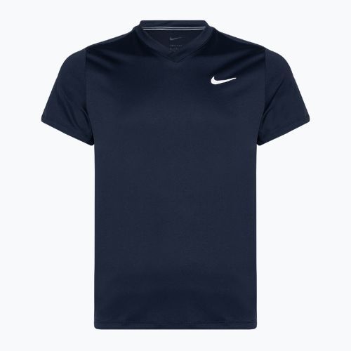 Férfi Nike Court Dri-FIT Victory obszidián/obszidián/fehér teniszpóló