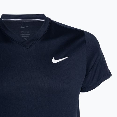 Férfi Nike Court Dri-FIT Victory obszidián/obszidián/fehér teniszpóló