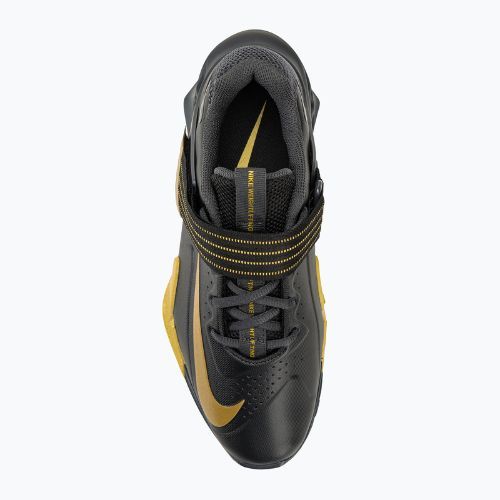 Súlyemelő cipő Nike Savaleos black/met gold antgracite inUszonyite gold