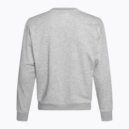 Férfi melegítőfelső New Balance Stacked Logo French Terry Crew athletic grey