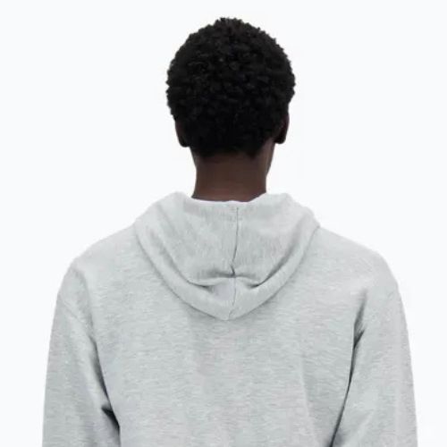 Férfi melegítőfelső New Balance Stacked Logo French Terry Hoodie athletic grey