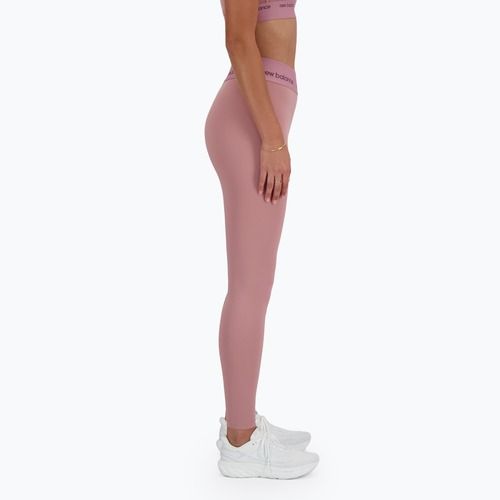 Női leggings New Balance Sleek High Rise 25 inch rosewood