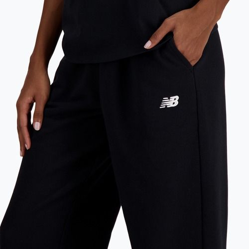 Női New Balance French Terry Jogger nadrág fekete